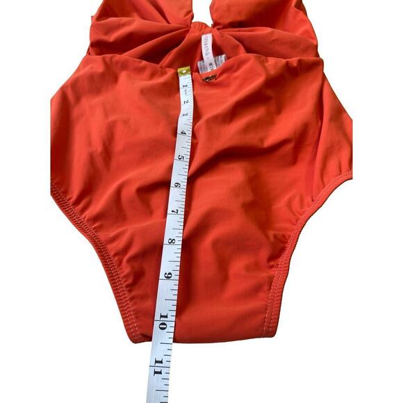 Rosachá Low Plunge Neckline Low Cut Back One Piece Swimsuit - Size Medium - Picture 5 of 10